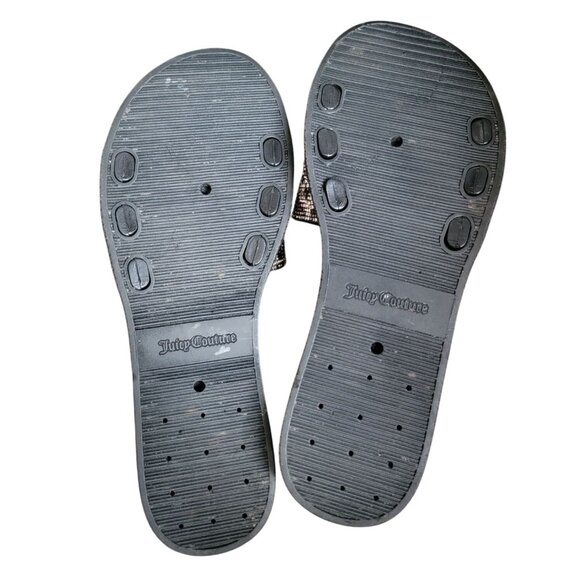 Juicy Couture Womens Rhinestone Slide Sandals Size 10 - Picture 8 of 8